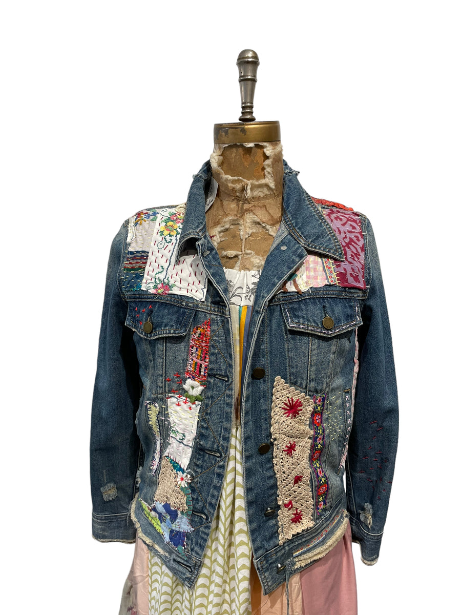 ジャケット・アウター 70's patchwork denim higanTokyo 70´s patchwork denim higanTokyo