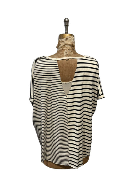 cotton striped T-shirt