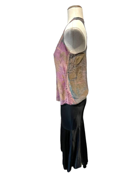 100% silk tank top