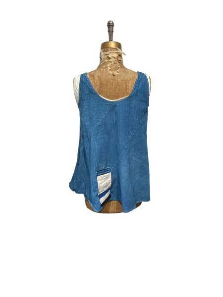 Linen tank top for the Urban nomad