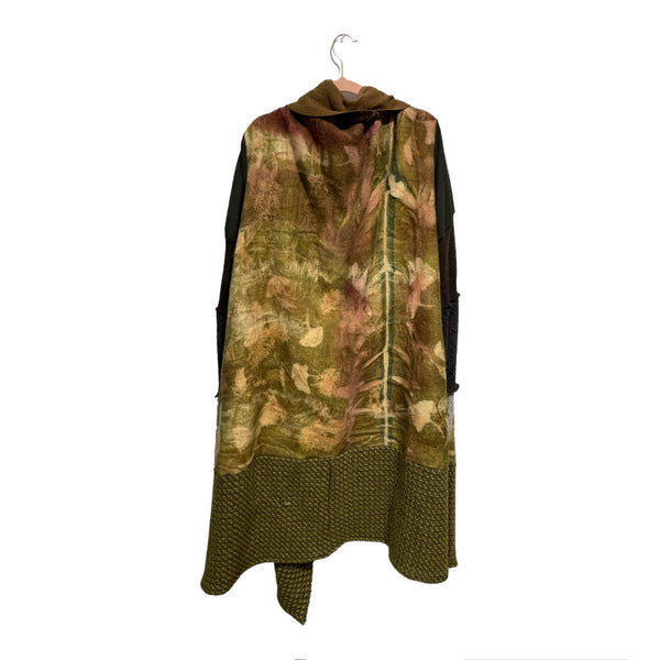 Wool Blanket Wrap Coat