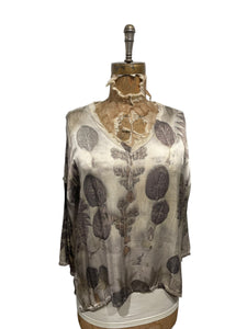 Silk and Viscose Blouse