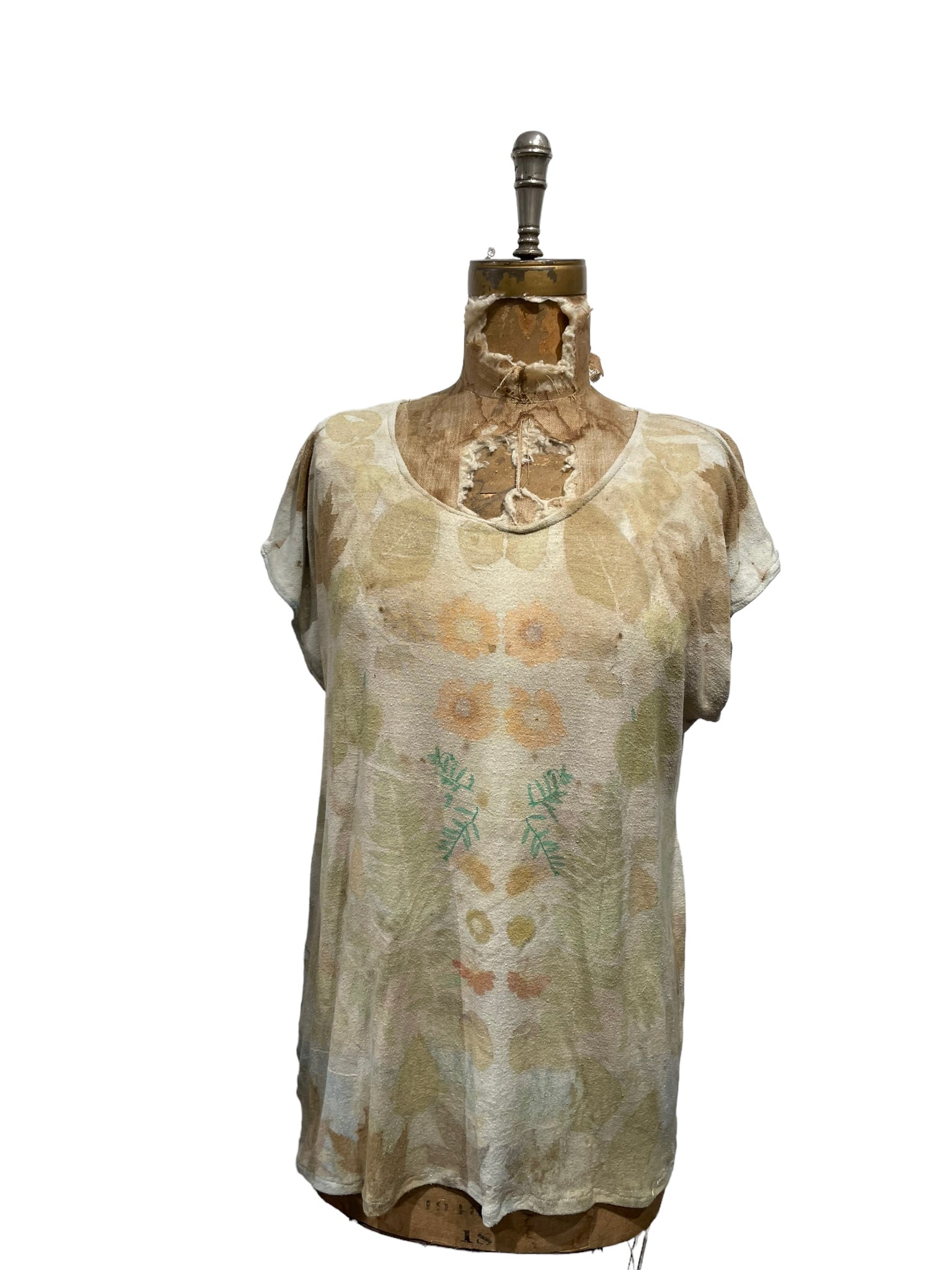 Silk and cashmere jersey long tunic