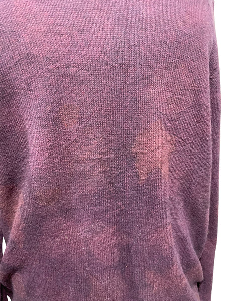 Ecodyed wool sweater