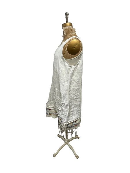 Linen sleevless  Dress for the Urban nomad