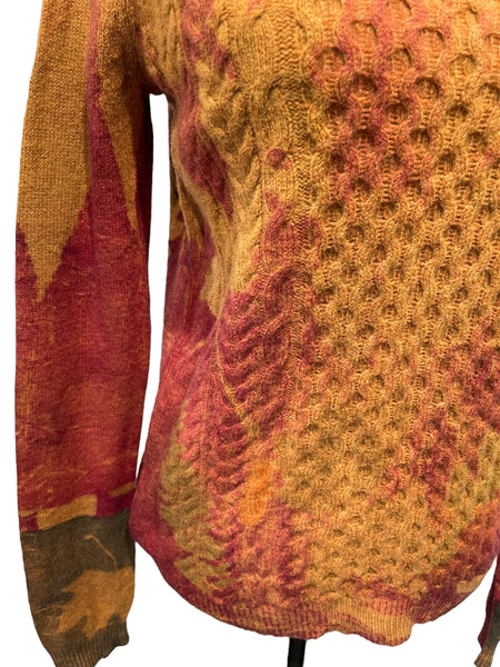 Ecodyed wool sweater