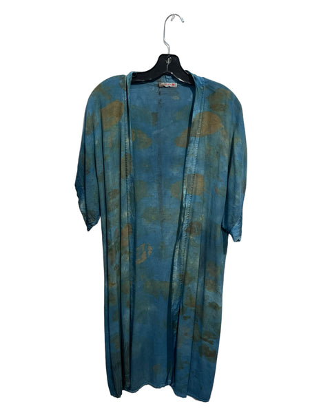 Long Silk Kimono Topper