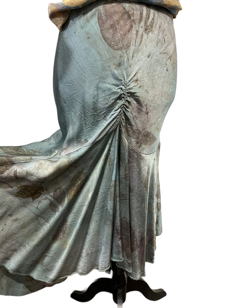 Silk Ecodyed  skirt