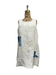 Linen sleevless  Dress for the Urban nomad