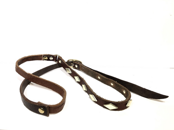 Detailed Leather Belt