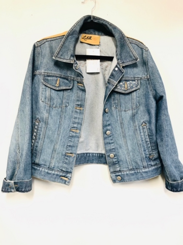 Gold and Butter Denim Jacket