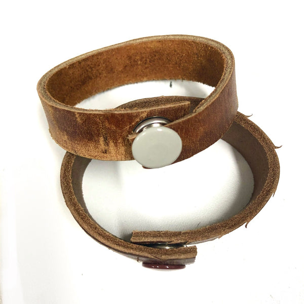 Leather cuff