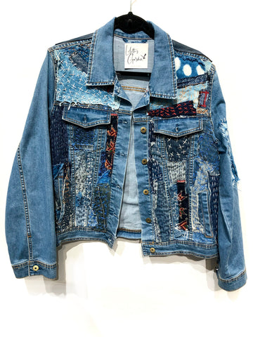 Patch Denim Jacket