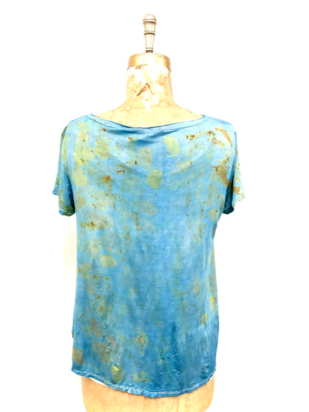 Ecodyed viscose jersey T-shirt