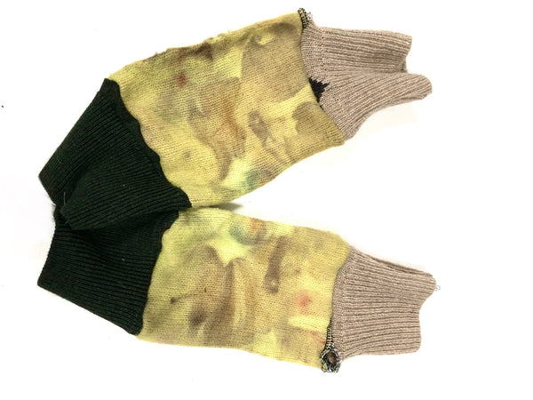 Fingerless glove arm warmers