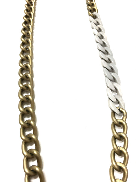 Two type Chain  necklace