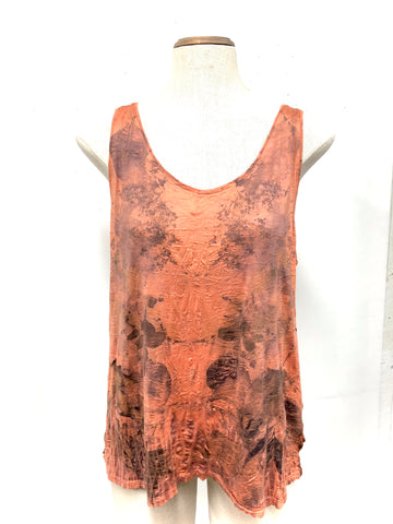 Silk and viscose  tank top