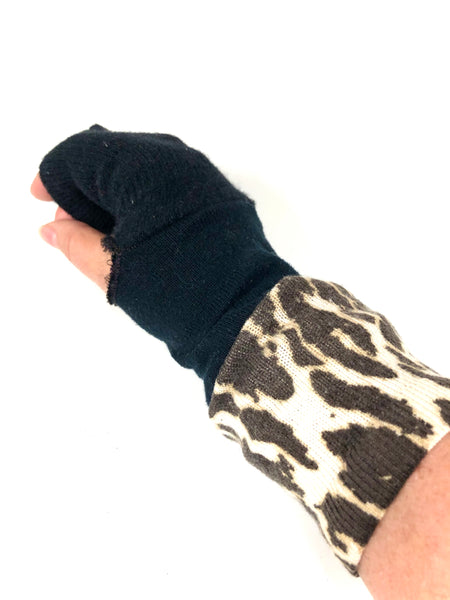 Fingerless glove arm warmers