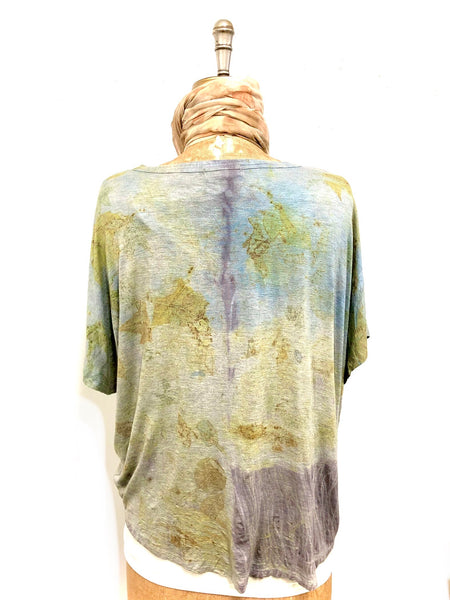 Ecodyed viscose jersey T-shirt