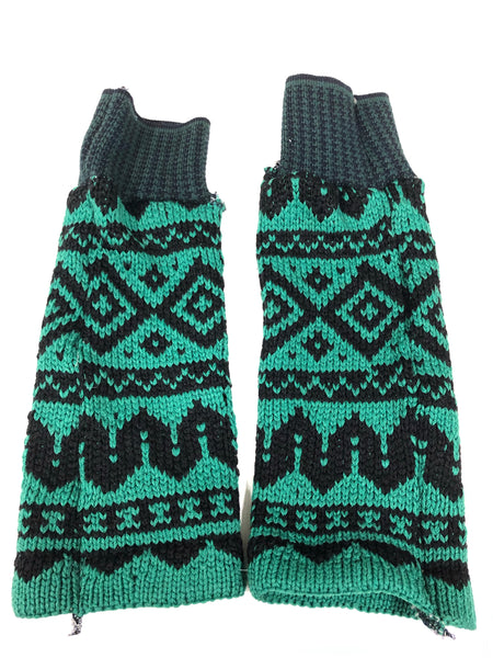 Fingerless glove arm warmers