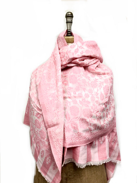 Cashmere shawl cotton candy