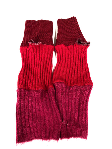 Fingerless glove arm warmers