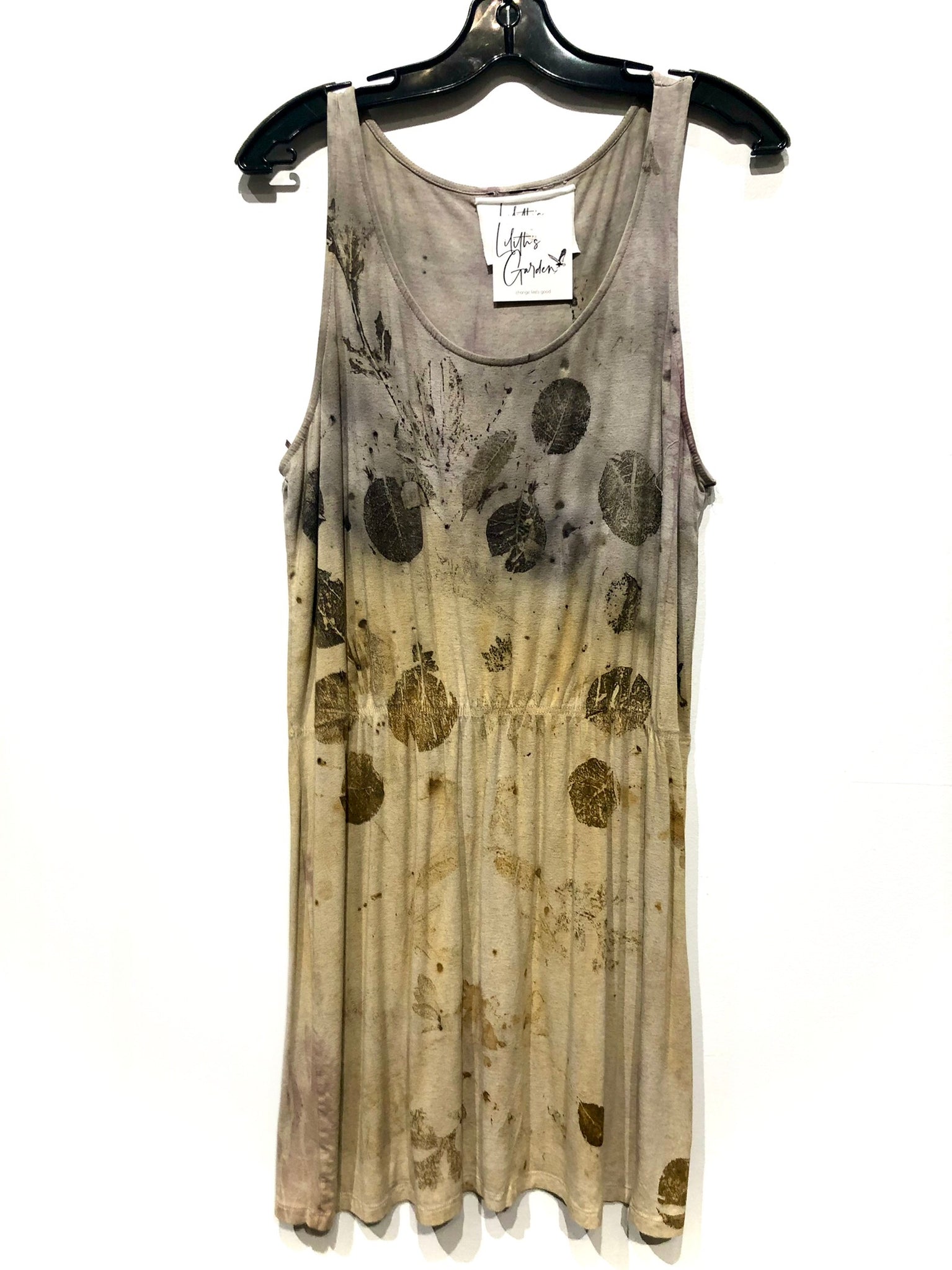 Tank dress ecodyed