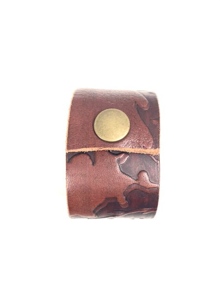 Wide Leather cuff