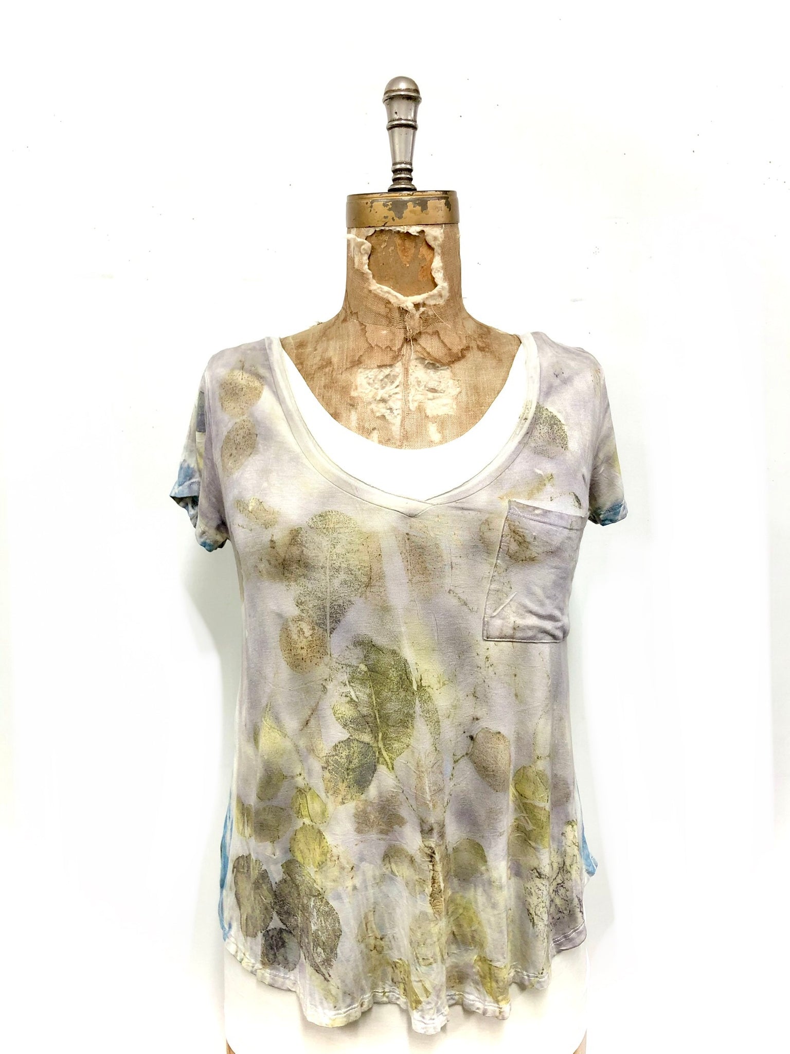 Ecodyed viscose jersey T-shirt