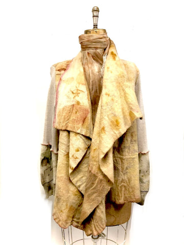 Wool Blanket Wrap Coat