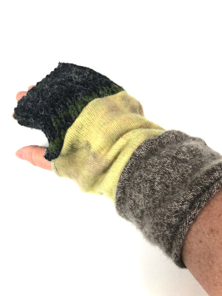 Fingerless glove arm warmers