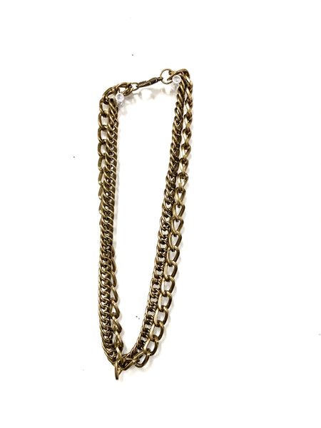 Double Chain choker necklace