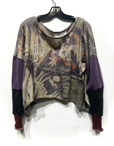 Cashmere ecodyed semi crop