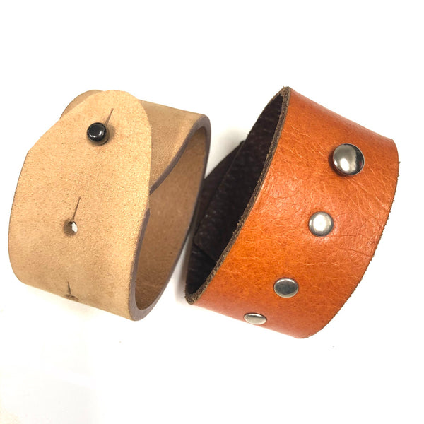 Leather cuff