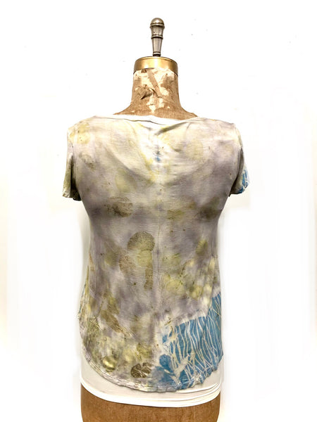 Ecodyed viscose jersey T-shirt