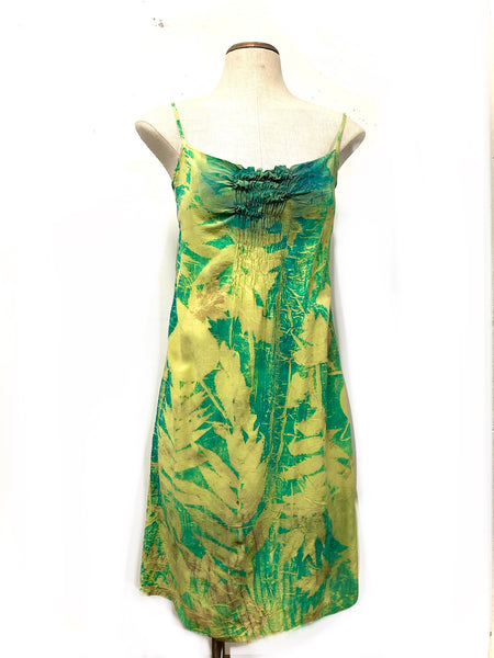 Silk  ecodyed Dress