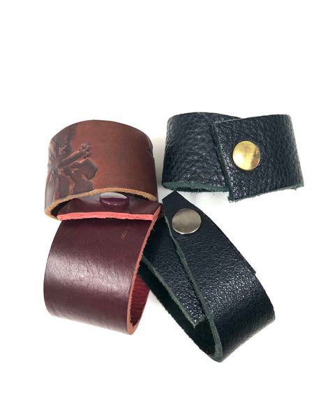 Wide Leather cuff