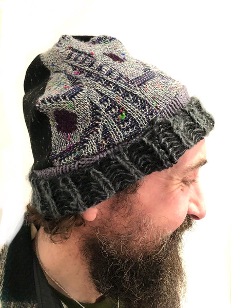 Upcycled non binary hat