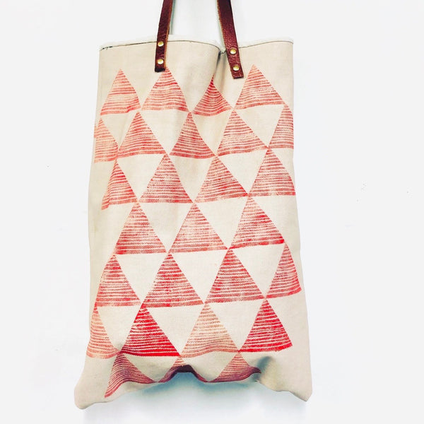 Block Printed Totes