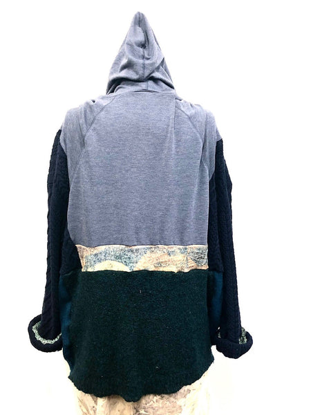 Upcycled Hoodie Sweater