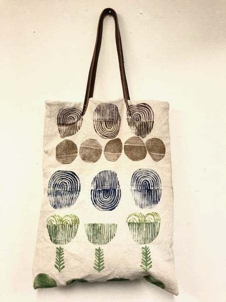 Block Printed Totes